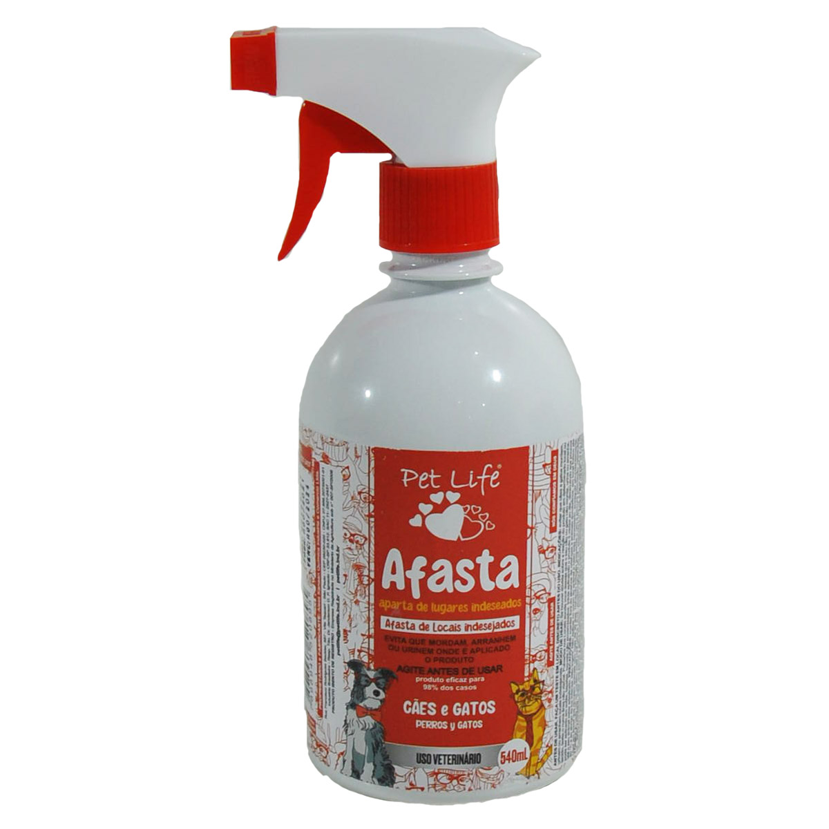 Afasta Educador Gato Cachorro 540 ml