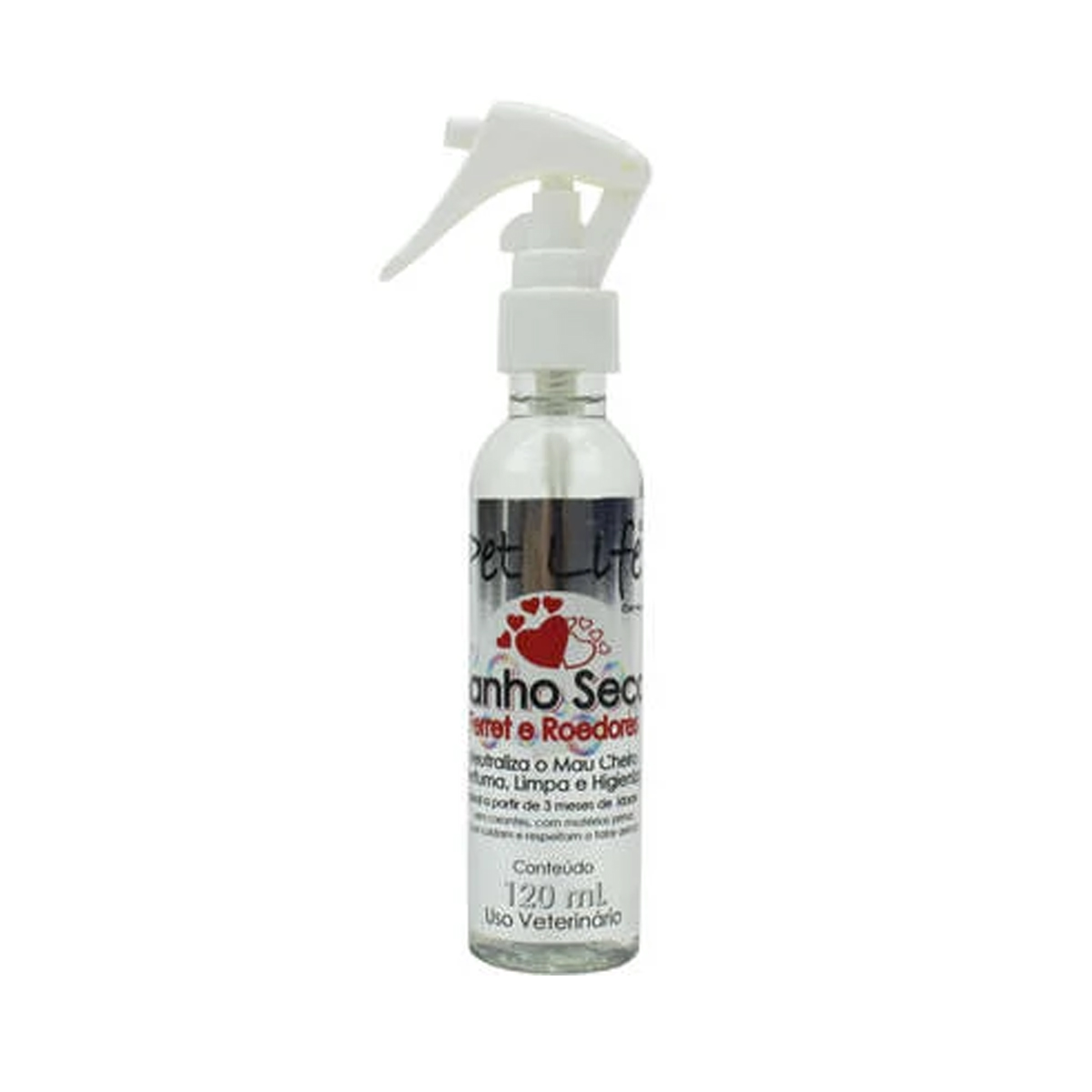 Banho Seco Pet Hamster Roedores Banho E Tosa 120 Ml