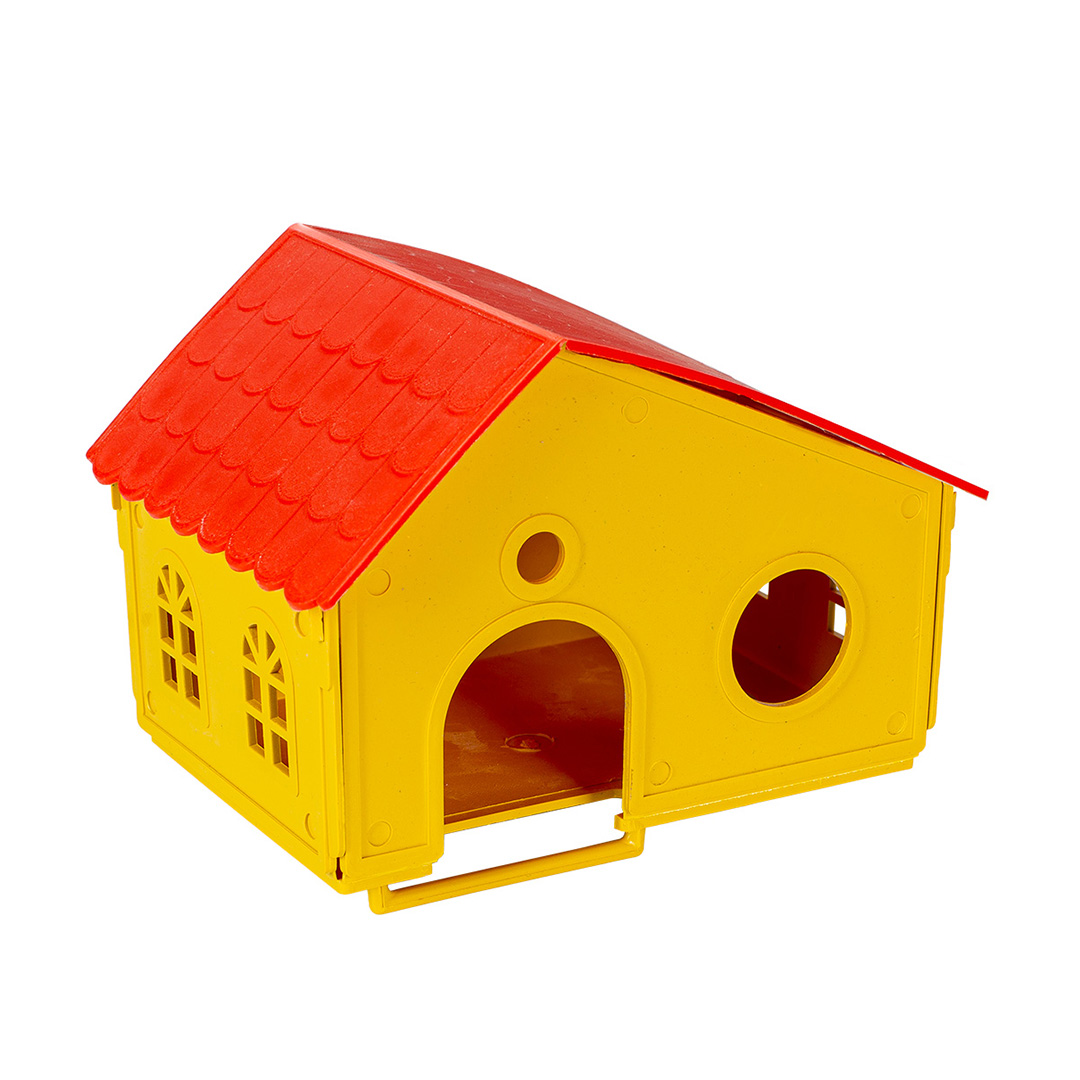 Casa Casinha Para Gaiola Hamster Roedores Pet