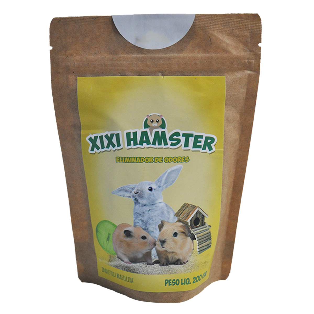 Pó Higiênico Eliminador De Odores Xixi Hamster 200 G