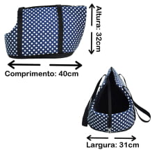 Bolsa Mochila Transporte Pet M