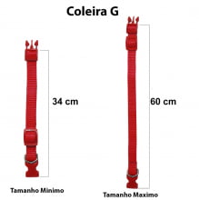 Cartela Coleira Nylon Lisa G - 10 Un.