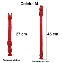 Cartela Coleira Nylon Lisa M - 10 Un.