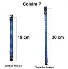 Cartela Coleira Nylon Sortida P - 10 Un.