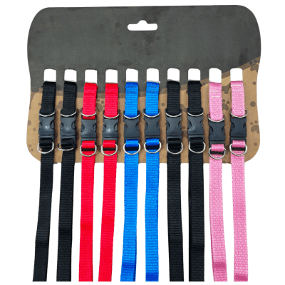 Cartela Coleira Premium Nylon Lisa G - 10 Un.